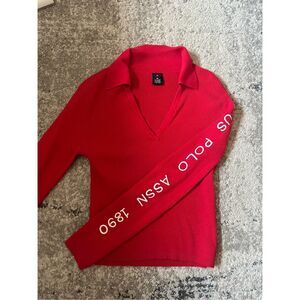 Polo ASSN Red Sweater